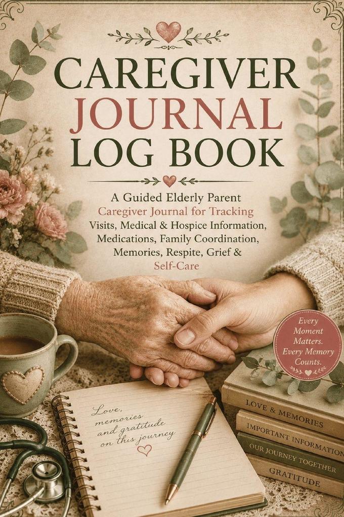 Caregiver Journal Log Book