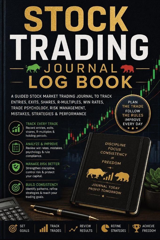 Stock Trading Journal Log Book
