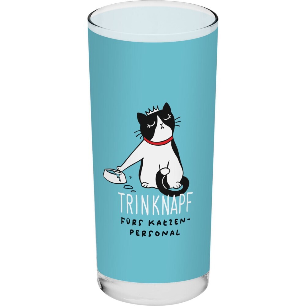 Trinkglas Motiv 'Catboss'