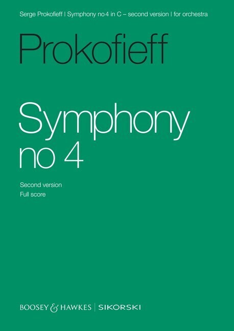 Symphony no 4 in C - second version