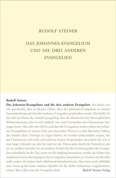 Das Johannes-Evangelium und die drei anderen Evangelien