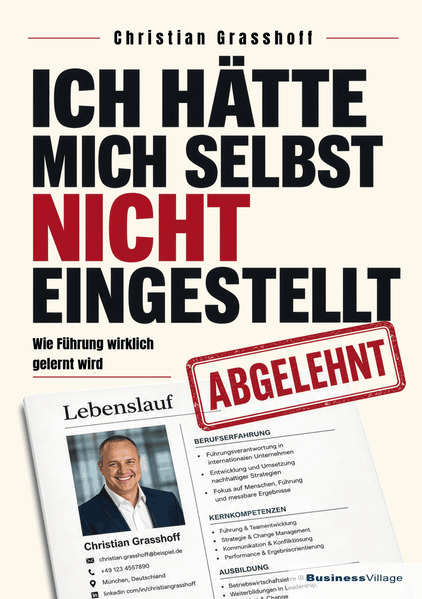 Ich hätte mich selbst nicht eingestellt
