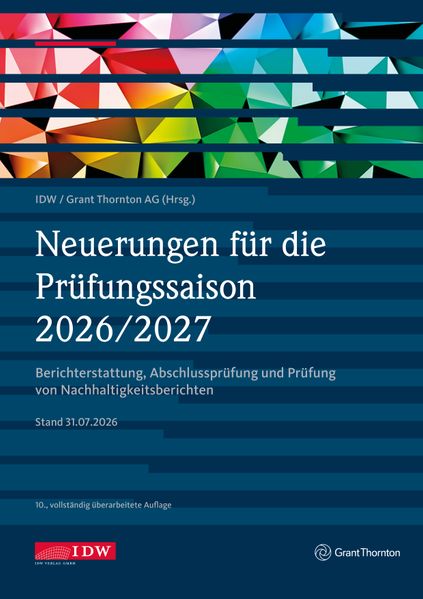 Neuerungen für die Prüfungssaison 2026/2027 - inklusive Update als Download