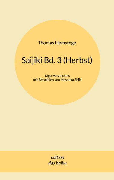 Saijiki Bd. 3 (Herbst)