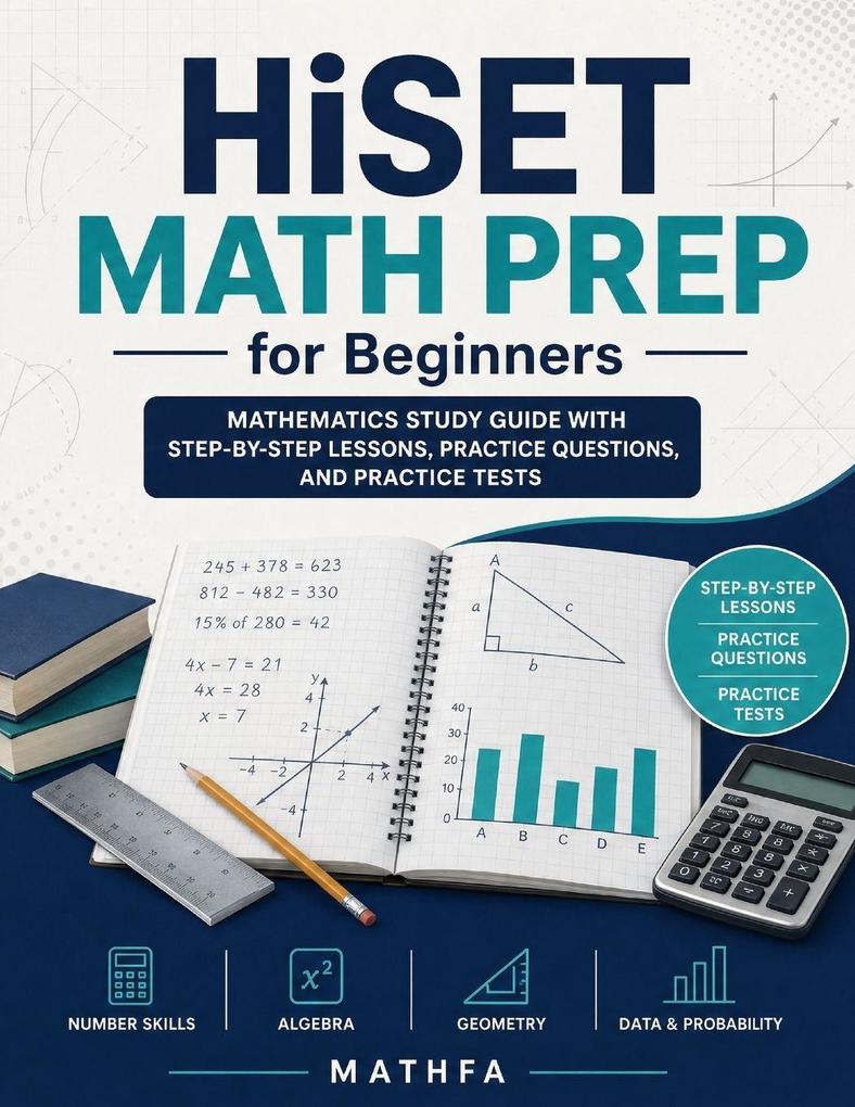 HiSET Math Prep for Beginners