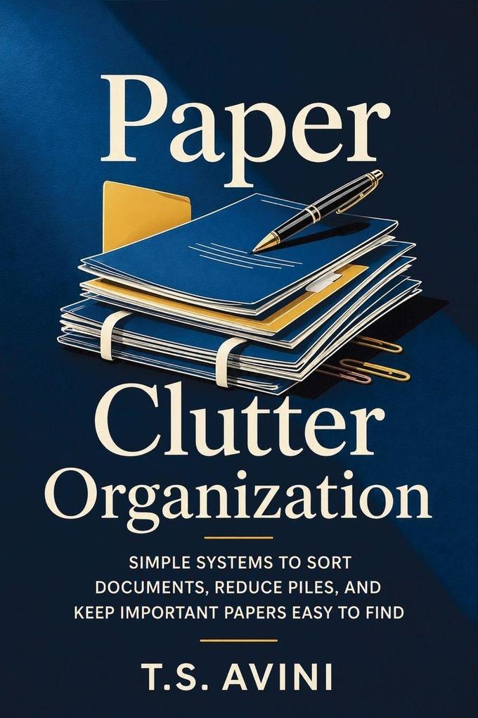 Paper Clutter Organization