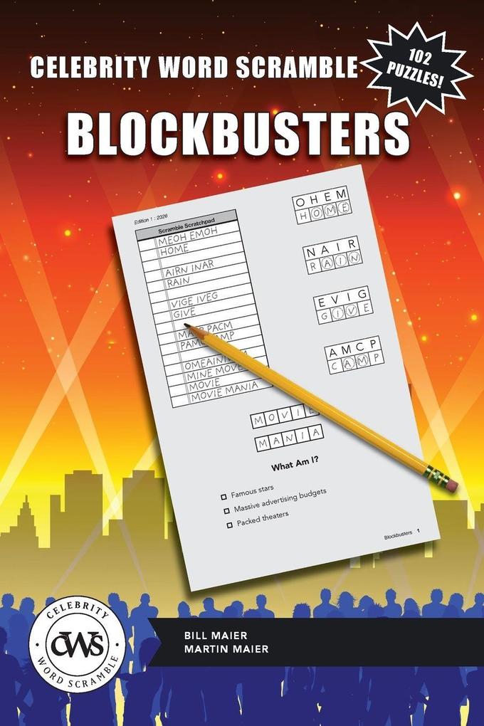 Celebrity Word Scramble Blockbusters