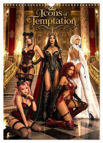 Icons of Temptation (Wandkalender 2027 DIN A3 hoch) CALVENDO Monatskalender