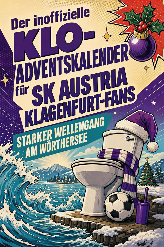Der inoffizielle Klo-Adventskalender für SK Austria Klagenfurt-Fans