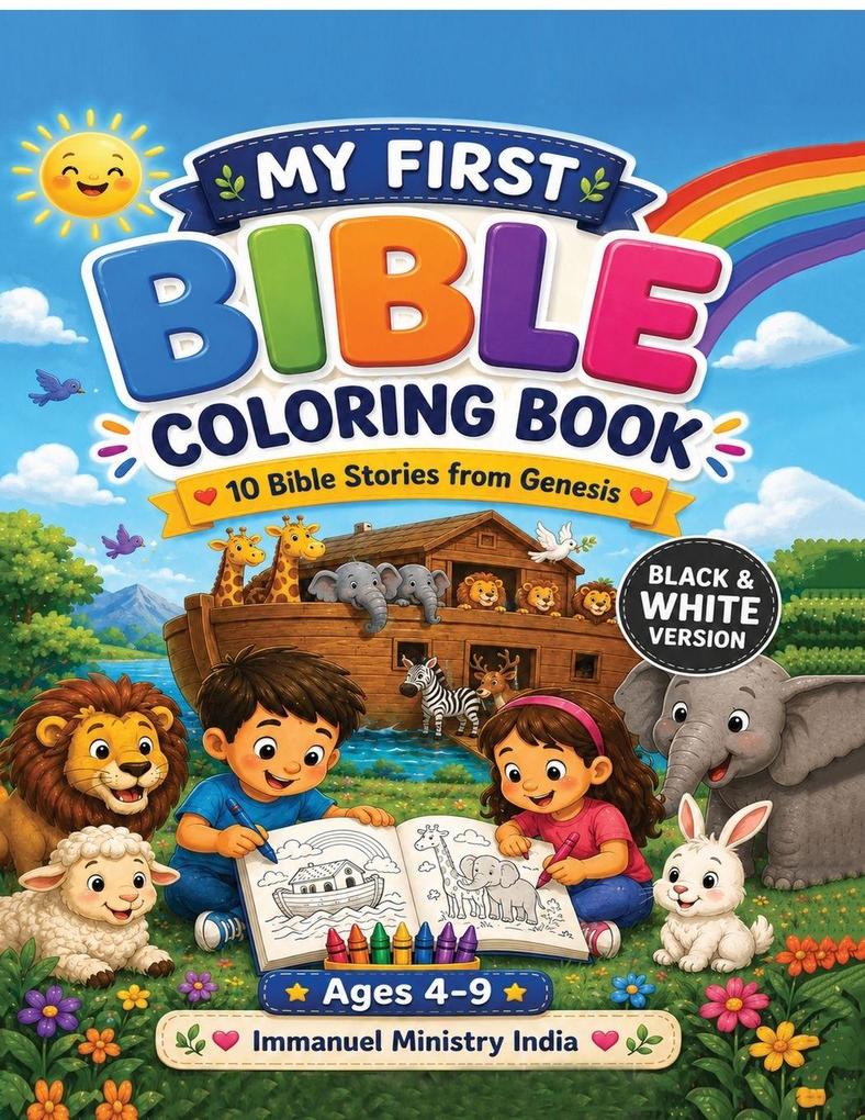 My First Bible Coloring Book