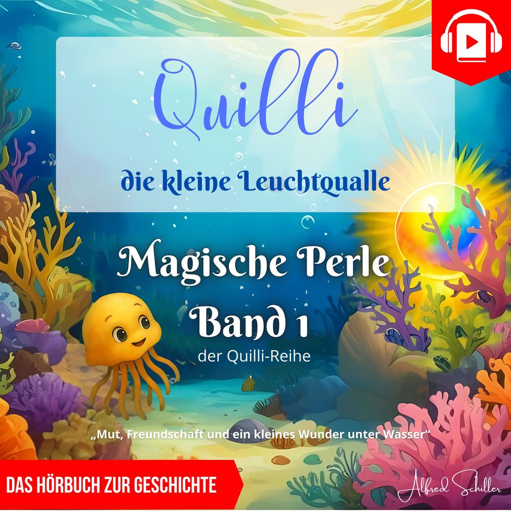 Quilli die kleine Leuchtqualle
