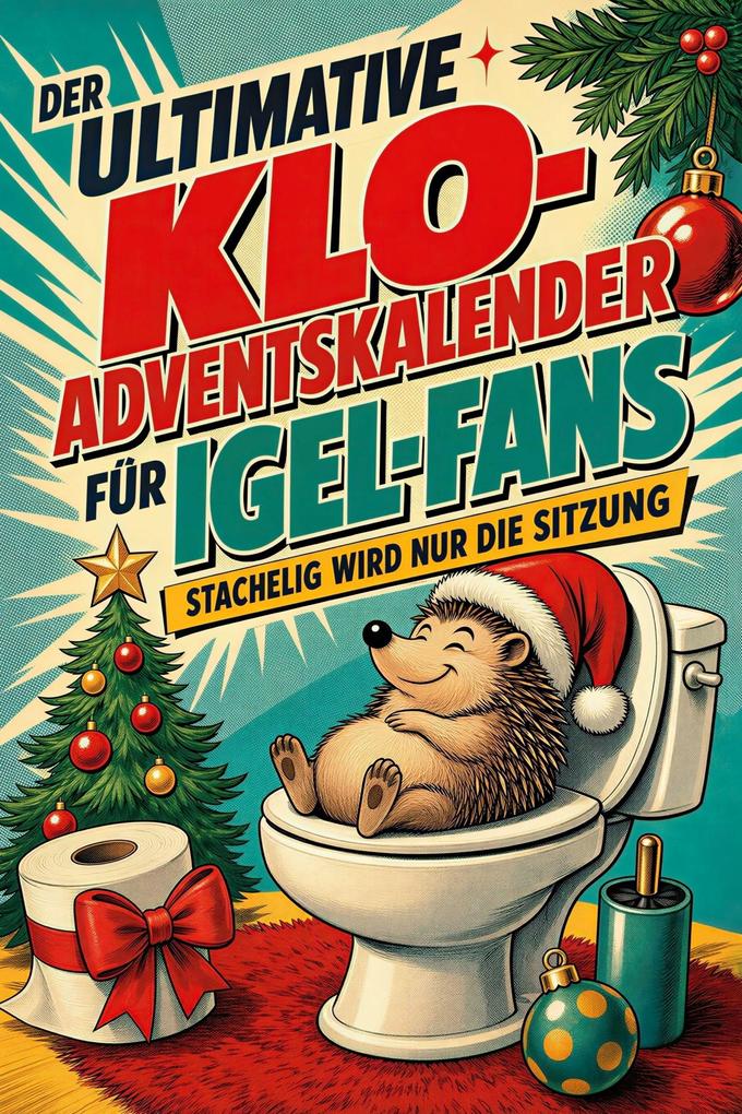 Der ultimative Klo-Adventskalender für Igel-Fans