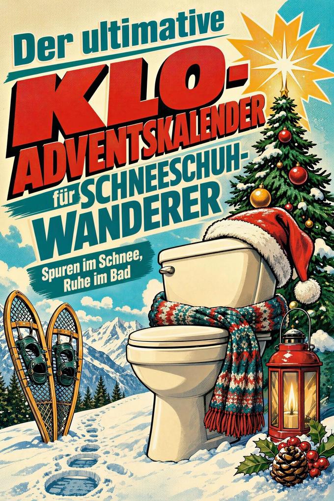 Der ultimative Klo-Adventskalender für Schneeschuh-Wanderer