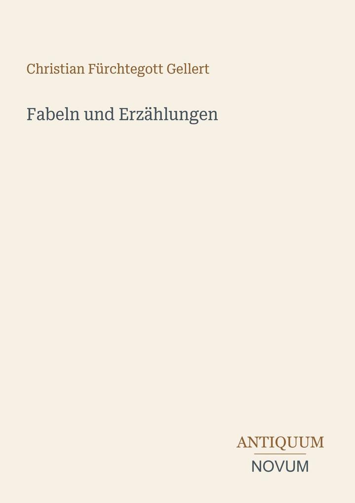 Fabeln und Erzählungen