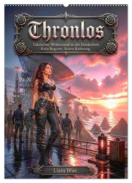 Thronlos (Wandkalender 2027 DIN A2 hoch) CALVENDO Monatskalender