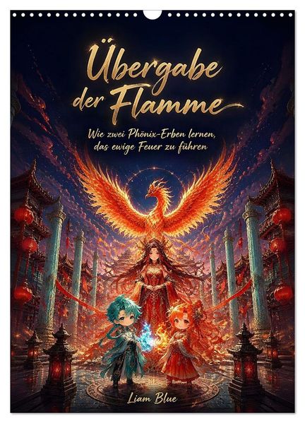 Übergabe der Flamme (Wandkalender 2027 DIN A3 hoch) CALVENDO Monatskalender