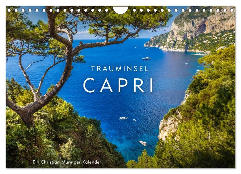 Trauminsel Capri (Wandkalender 2027 DIN A4 quer) CALVENDO Monatskalender