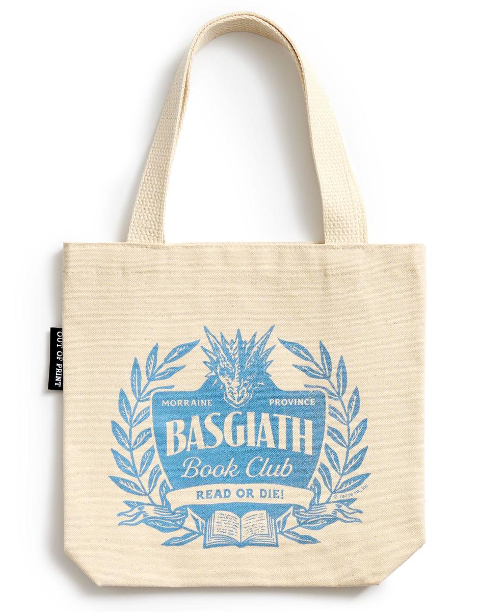 Rebecca Yarros's Fourth Wing: Basgiath Book Club Mini Tote Bag