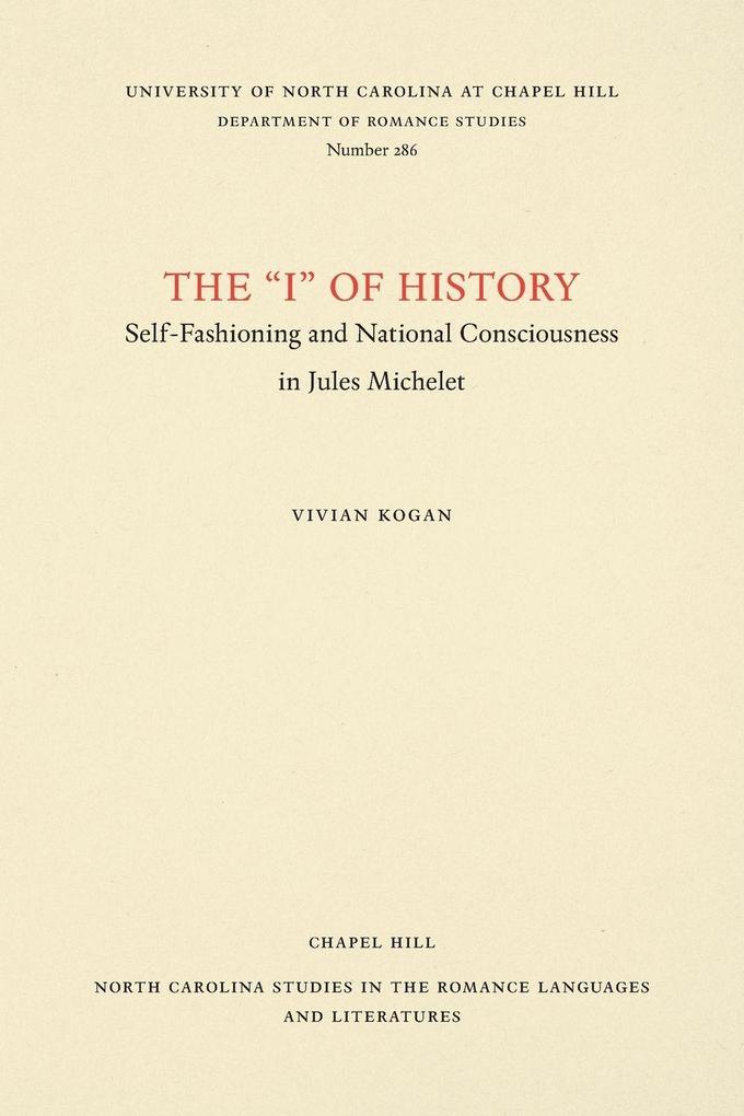 The 'I' of History