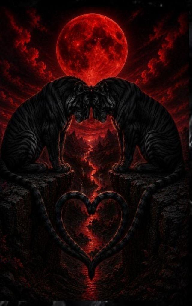When Two Shadow Hearts Become One Beneath the Blood Moon