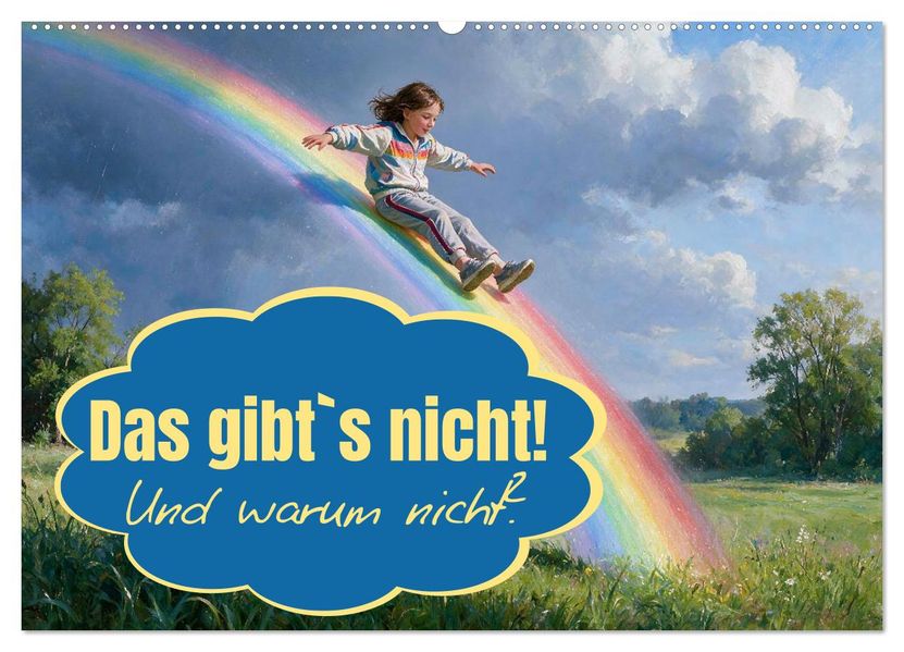 Das gibt`s nicht! Und warum nicht? (Wandkalender 2027 DIN A2 quer) CALVENDO Monatskalender