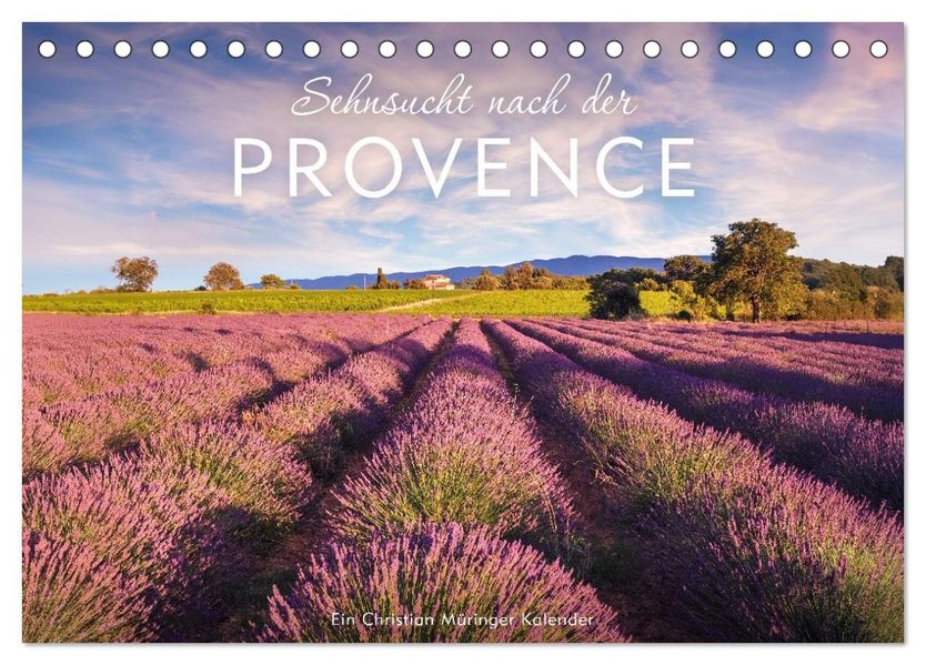 Sehnsucht nach der Provence (Tischkalender 2027 DIN A5 quer) CALVENDO Monatskalender