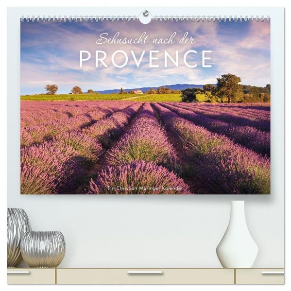 Sehnsucht nach der Provence (hochwertiger Premium Wandkalender 2027 DIN A2 quer) Kunstdruck in Hochglanz