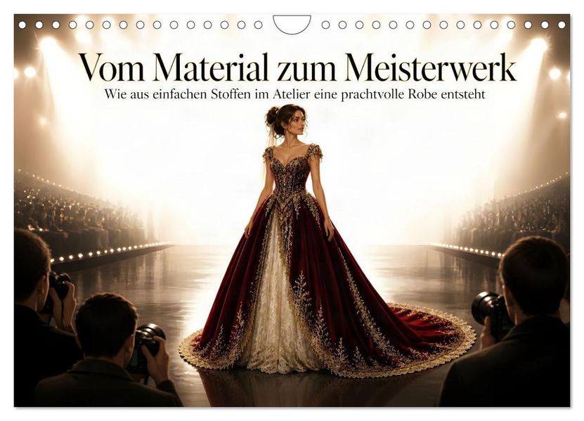 Vom Material zum Meisterwerk (Wandkalender 2027 DIN A4 quer) CALVENDO Monatskalender