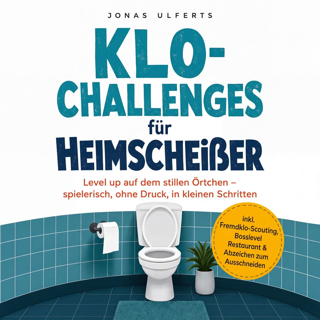 Klo-Challenges für Heimscheißer: Level up auf dem stillen Örtchen spielerisch ohne Druck in kleinen Schritten inkl. Fremdklo-Scouting Bosslevel Restaurant & Abzeichen zum Ausschneiden