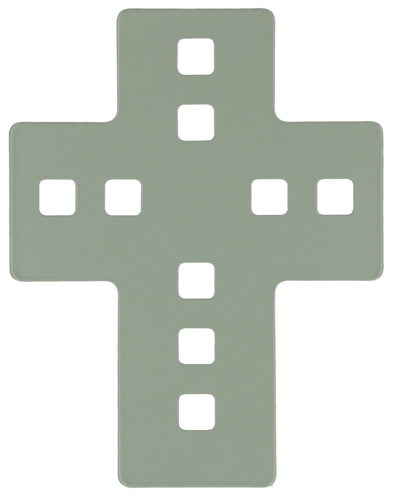 Kreuz aus Metall