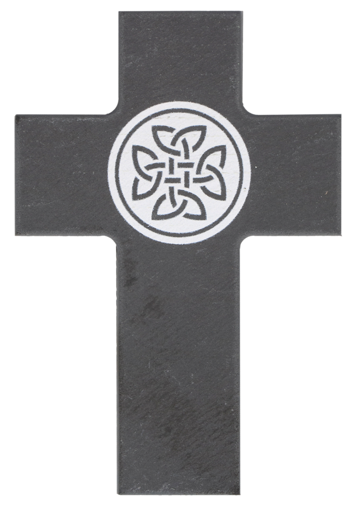 Symbolkreuz aus Schiefer