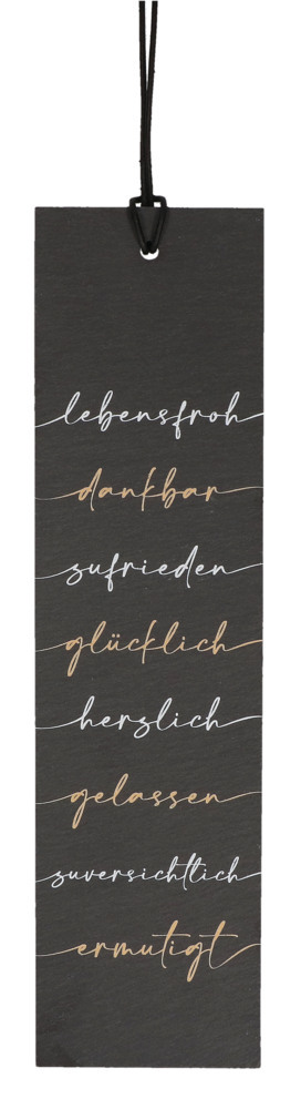 Schiefertafel - Affirmationen