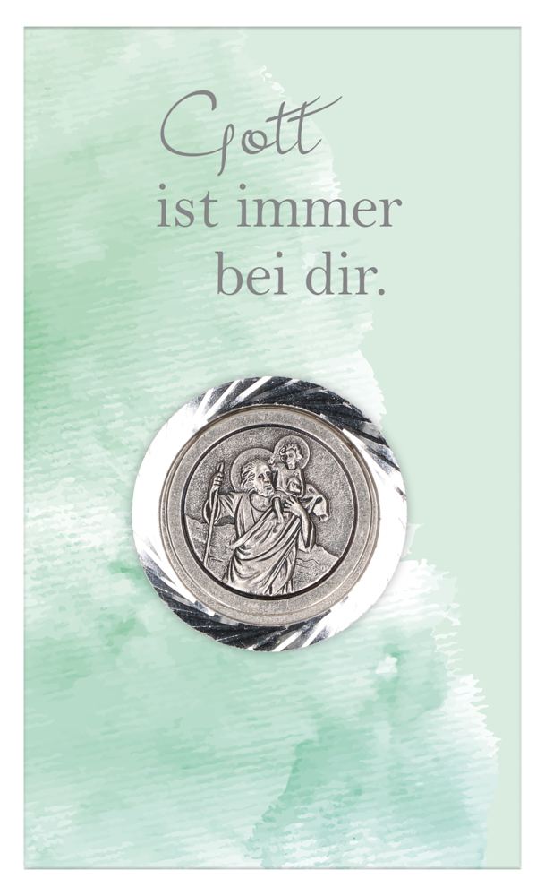 Plakette - Christophorus