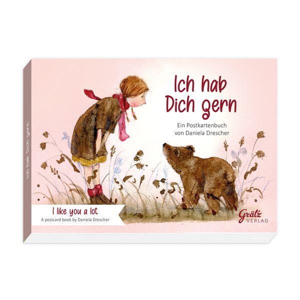 Postkartenbuch Ich hab dich gern