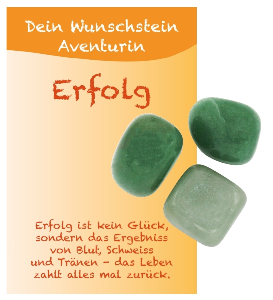 Trommelstein Dein Wunschstein Aventurin J837-04