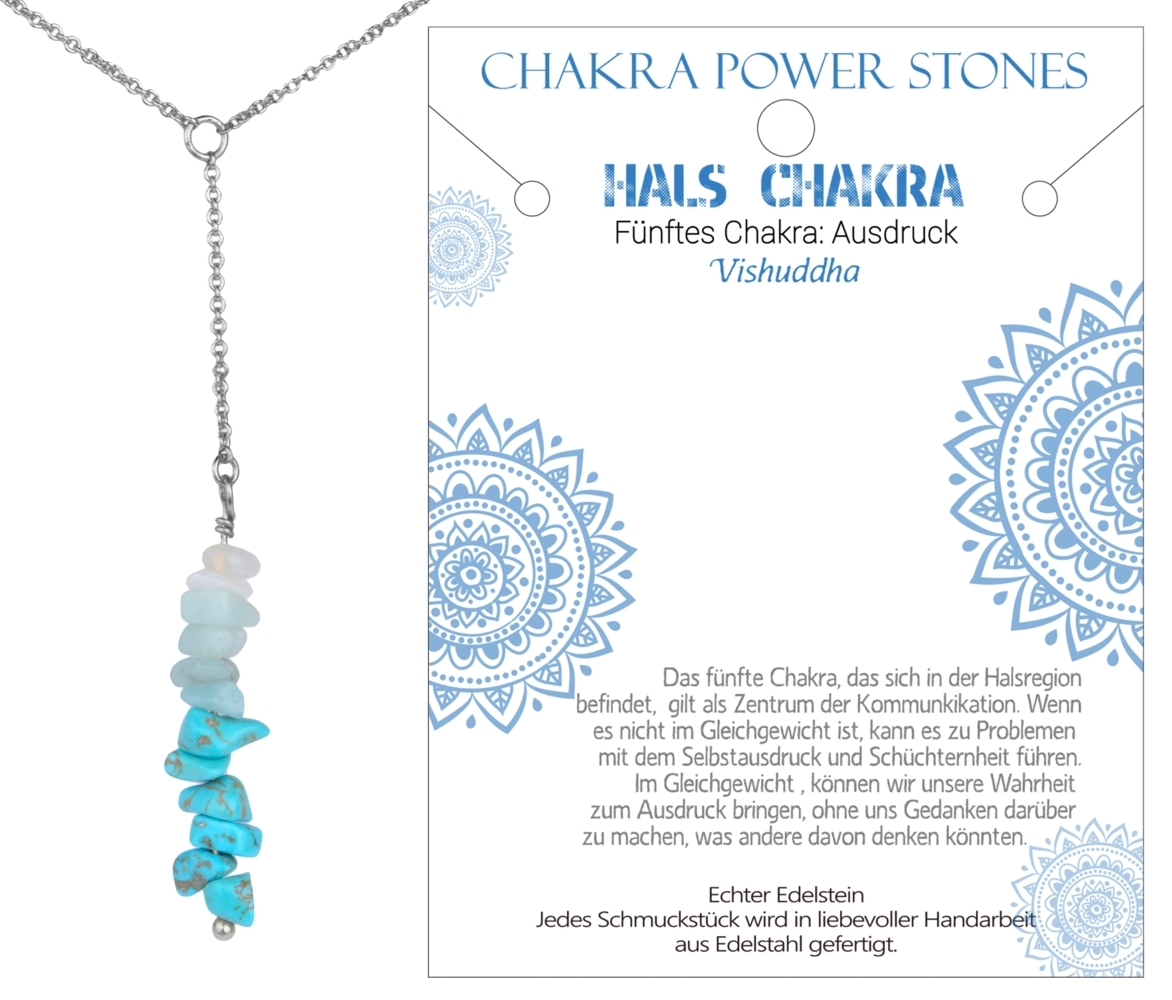 Hals Chakra - Ausdruck - Kette J701-05