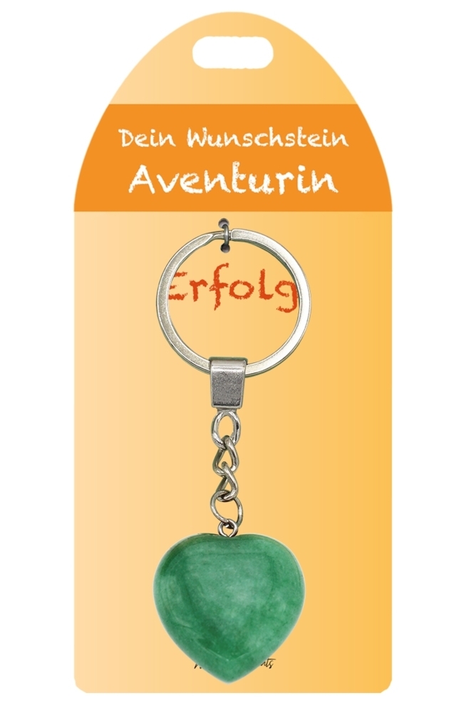 Aventurin Herz SA Wunschstein J833-04