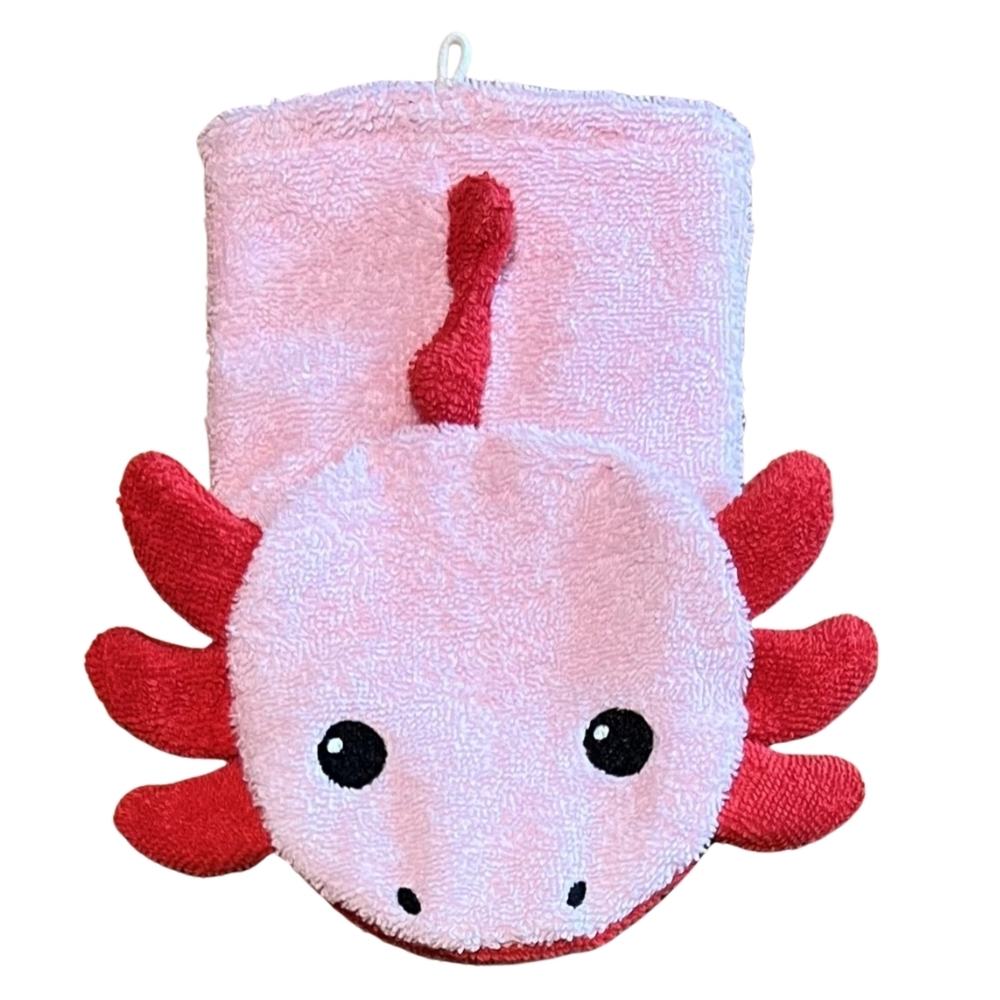 Axolotl Bio Waschlappen FÜ234