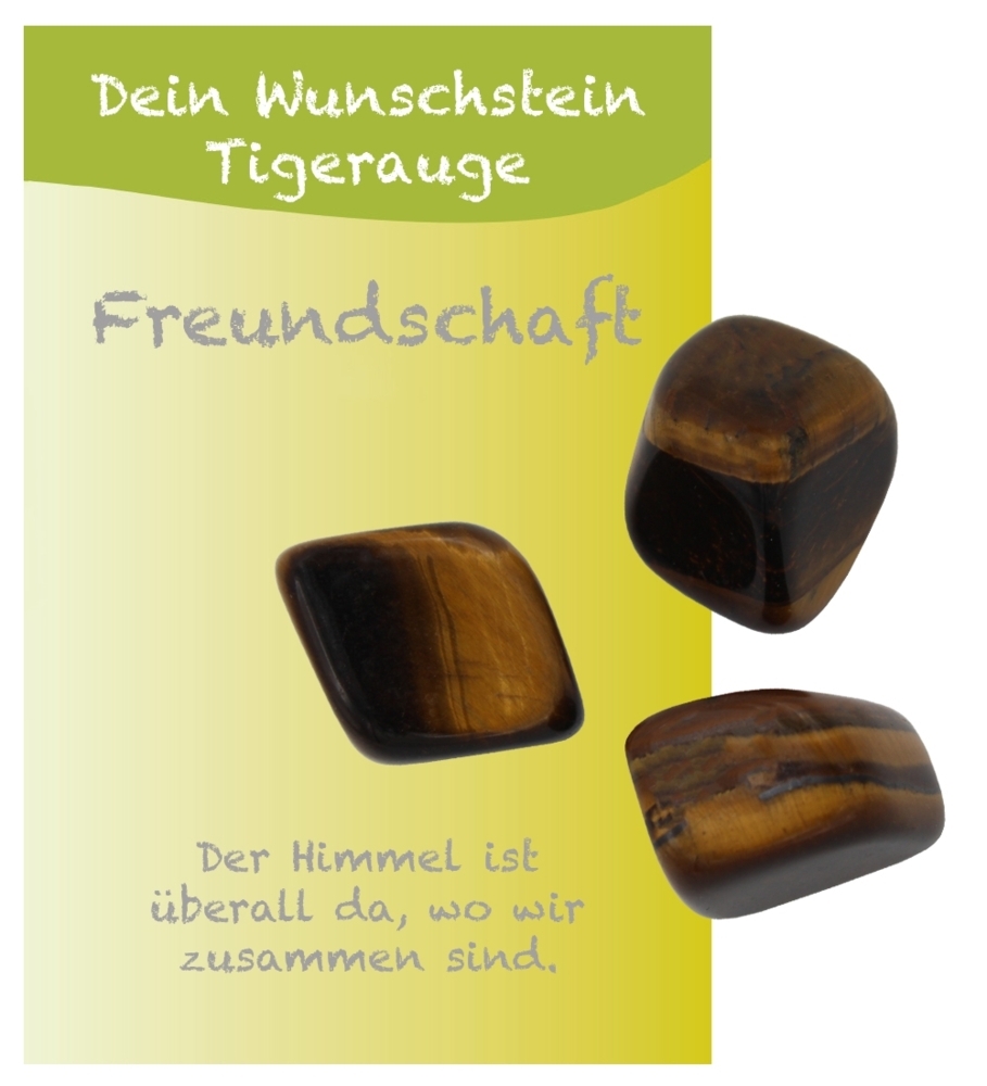 Trommelstein Dein Wunschstein Tigerauge J837-12