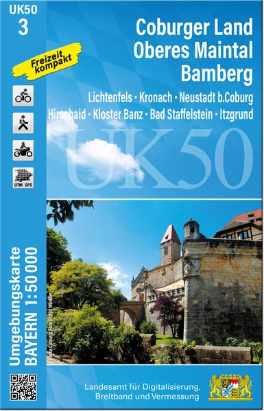 UK50-3 Coburger Land Oberes Maintal Bamberg