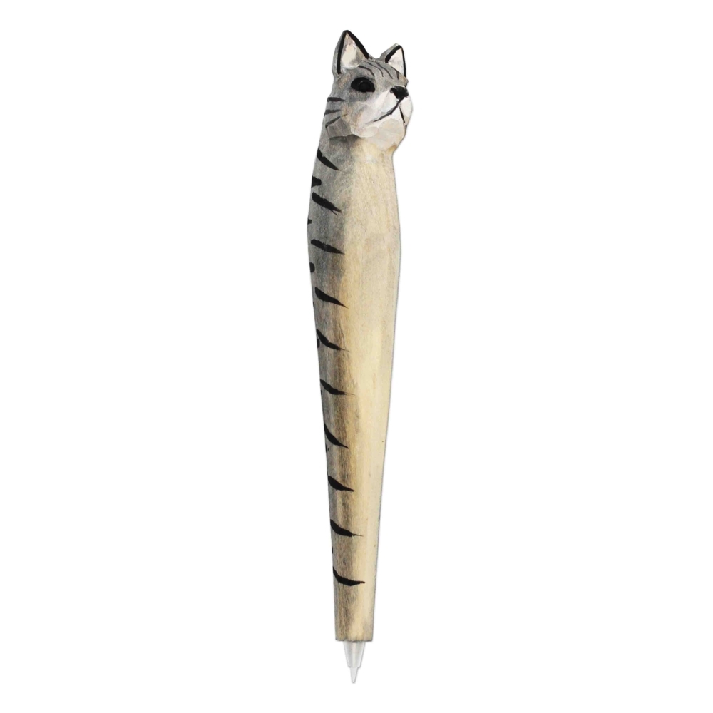 Holzkuli Katze R546-25