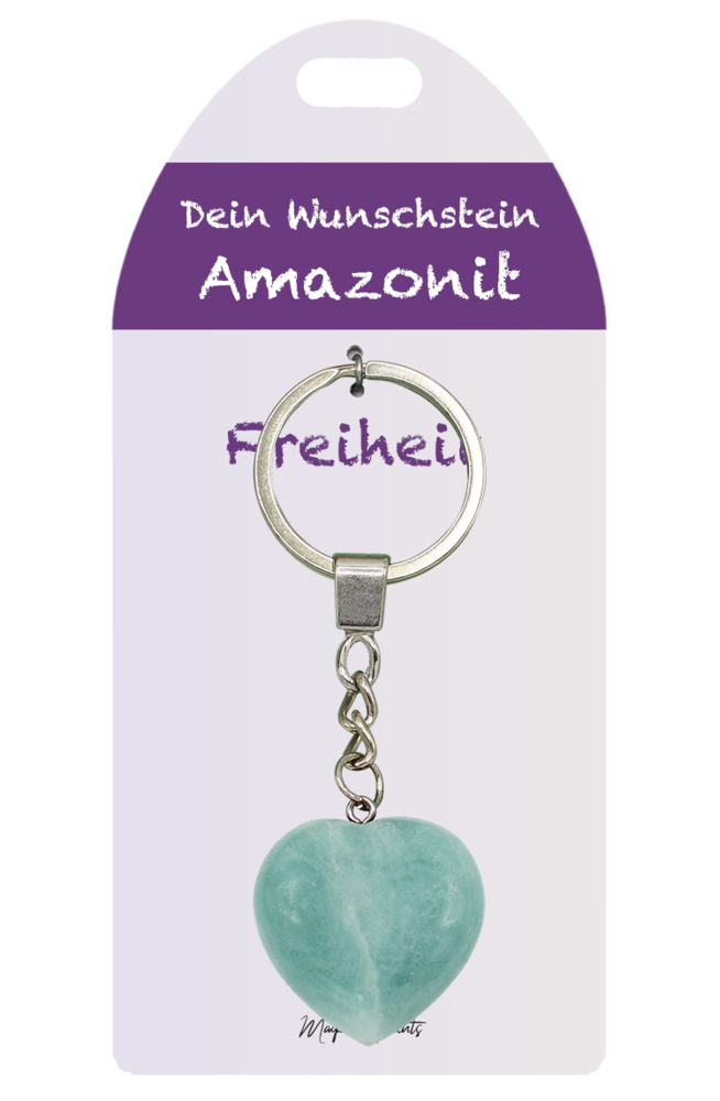 Amazonit Herz SA Wunschstein J833-02
