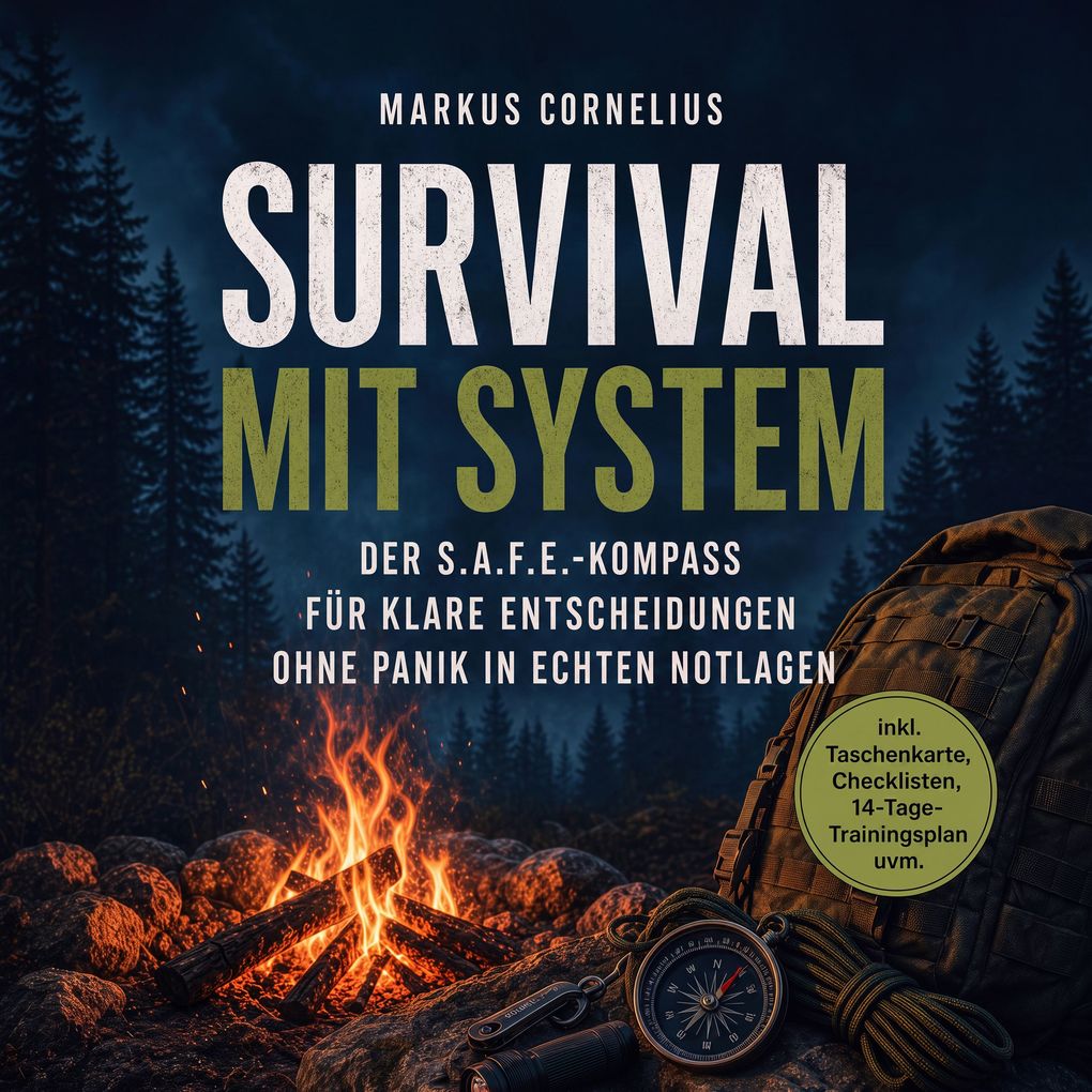Survival mit System: Der S.A.F.E.-Kompass für klare Entscheidungen ohne Panik in echten Notlagen - inkl. Taschenkarte Checklisten 14-Tage-Trainingsplan uvm.