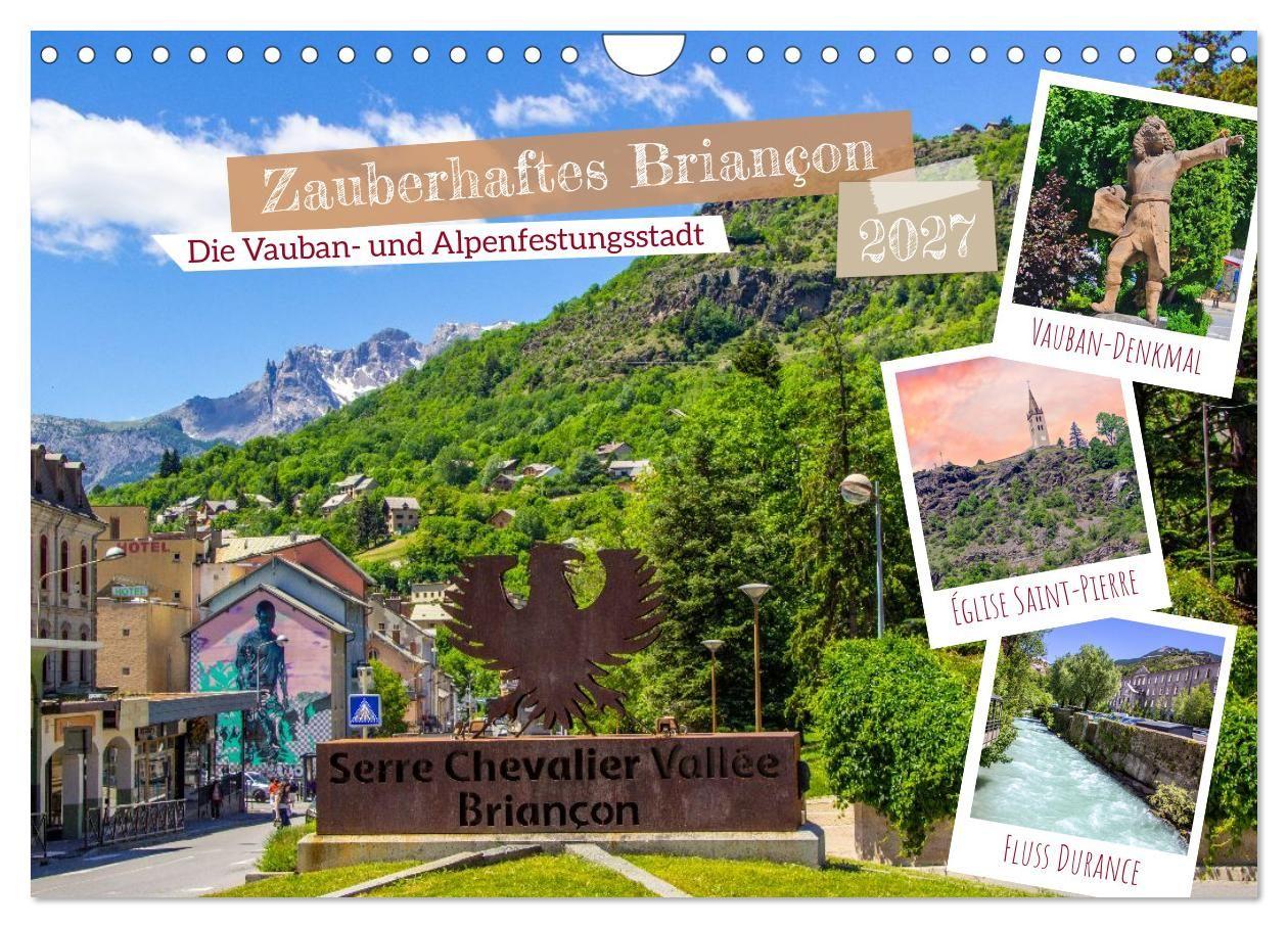 Zauberhaftes Briançon (Wandkalender 2027 DIN A4 quer) CALVENDO Monatskalender