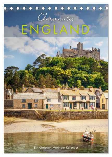 Charmantes England (Tischkalender 2027 DIN A5 hoch) CALVENDO Monatskalender