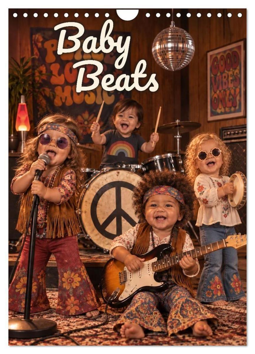 Baby Beats (Wandkalender 2027 DIN A4 hoch) CALVENDO Monatskalender