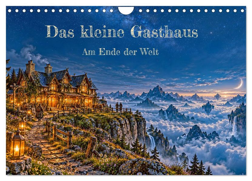 Das kleine Gasthaus - Am Ende der Welt (Wandkalender 2027 DIN A4 quer) CALVENDO Monatskalender