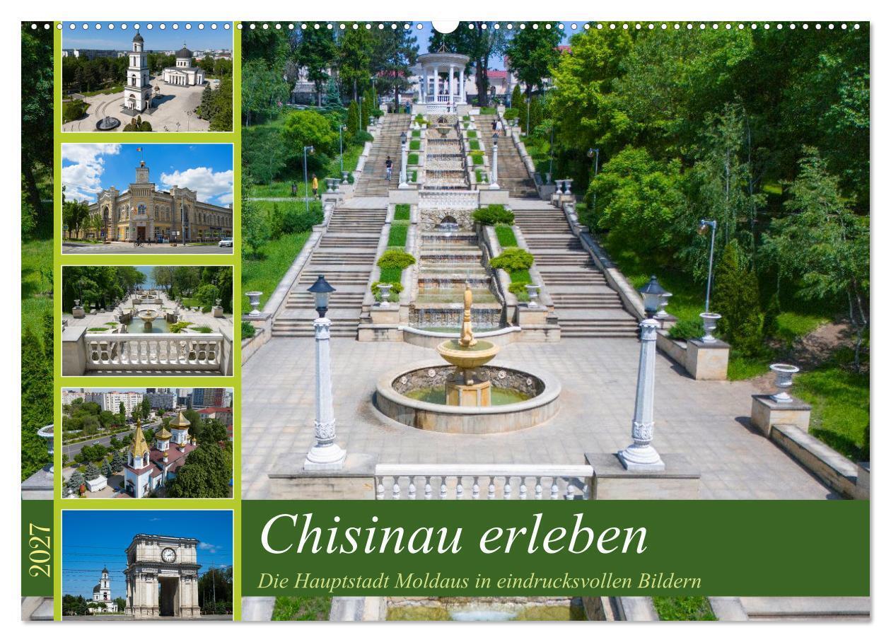Chisinau erleben (Wandkalender 2027 DIN A2 quer) CALVENDO Monatskalender