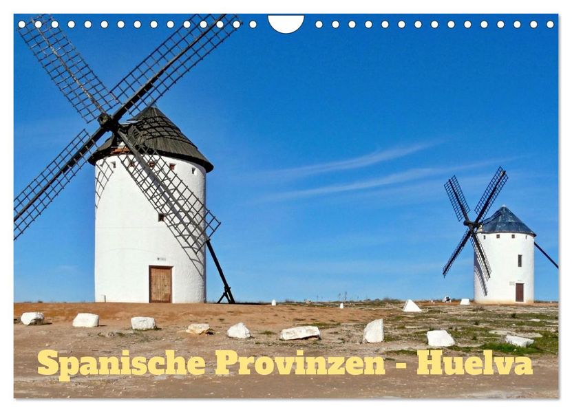 Spanische Provinzen Huelva (Wandkalender 2027 DIN A4 quer) CALVENDO Monatskalender