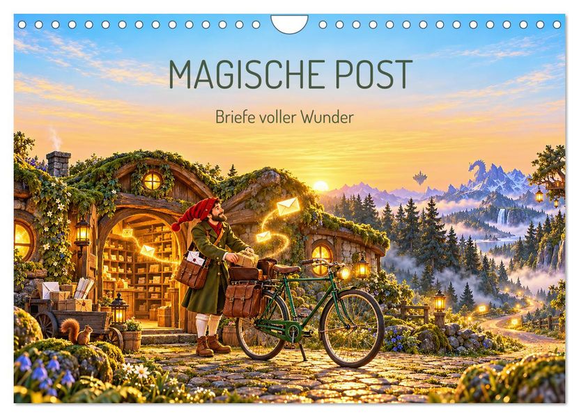 MAGISCHE POST - Briefe voller Wunder (Wandkalender 2027 DIN A4 quer) CALVENDO Monatskalender